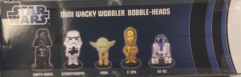 Star Wars - Mini Wacky Wobbler Bobble-Heads - Star Wars vinyl figure collectible [Barcode 849803035914] - Main Image 2