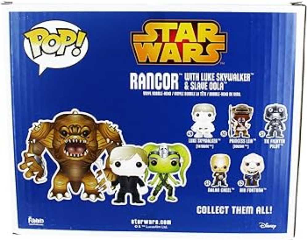 Rancor With Luke Skywalker And Slave Oola - Star Wars vinyl figure collectible [Barcode 849803050467] - Main Image 4