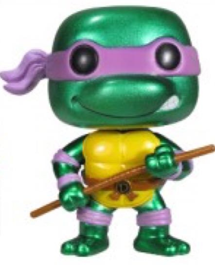 Donatello (Metallic) - Teenage Mutant Ninja Turtles vinyl figure collectible [Barcode 830395034997] - Main Image 2