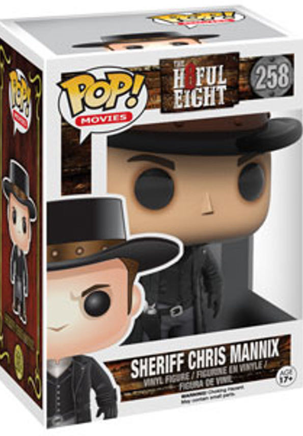 Sheriff Chris Mannix - The Hateful Eight vinyl figure collectible [Barcode 849803074821] - Main Image 3
