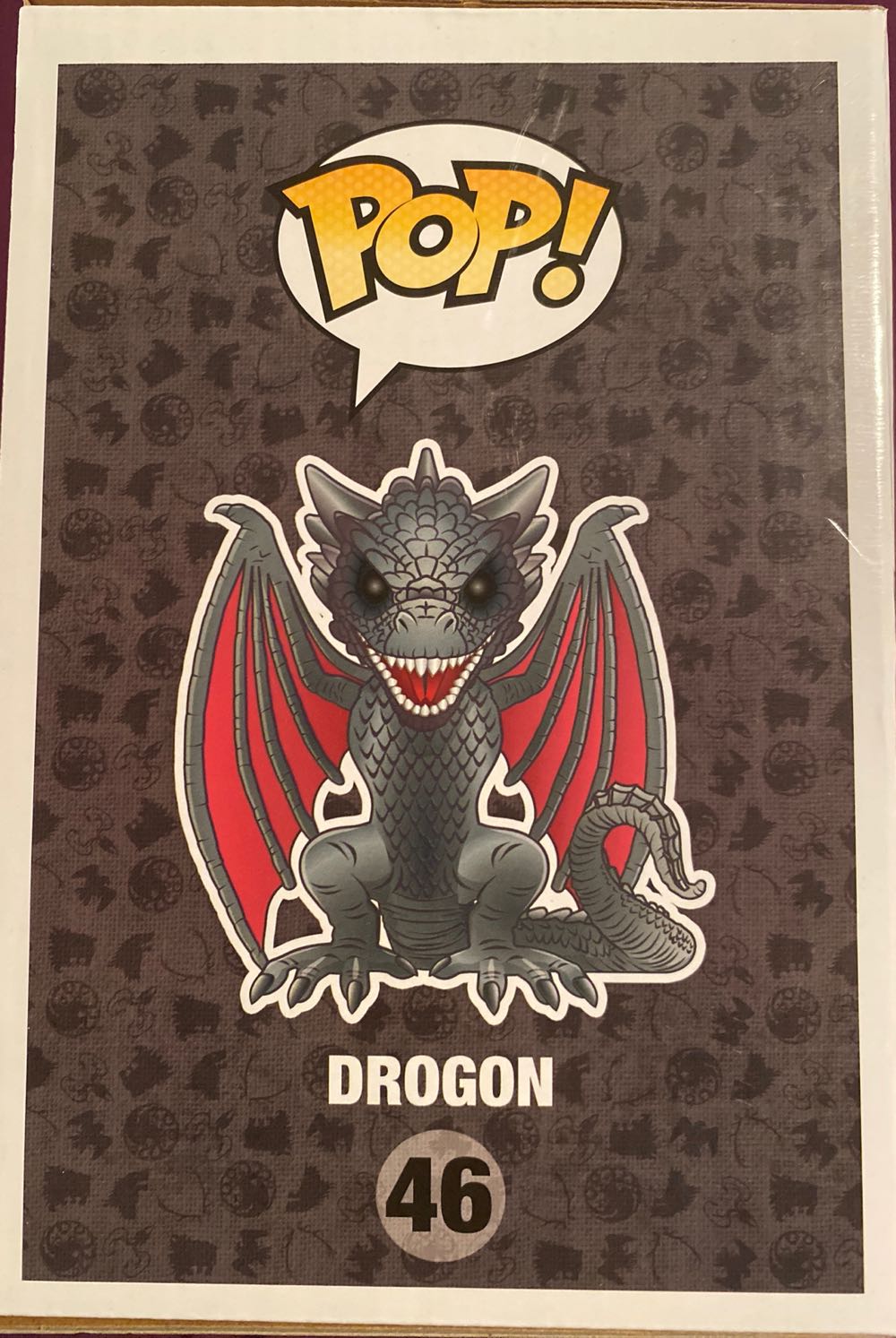 Drogon - Game of Thrones vinyl figure collectible [Barcode 849803050573] - Main Image 3
