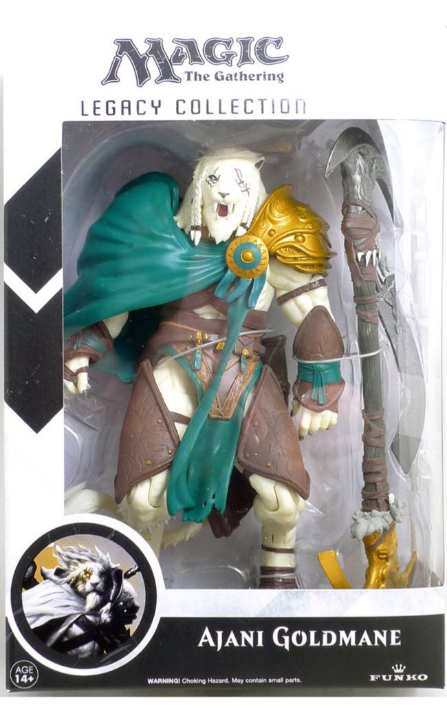 Ajani Goldmane - Magic the Gathering vinyl figure collectible [Barcode 849803041229] - Main Image 2