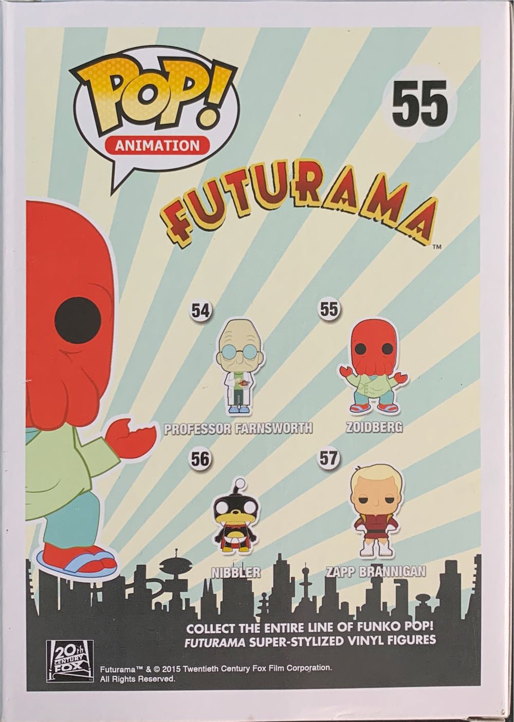 Zoidberg - Futurama vinyl figure collectible [Barcode 849803069537] - Main Image 3