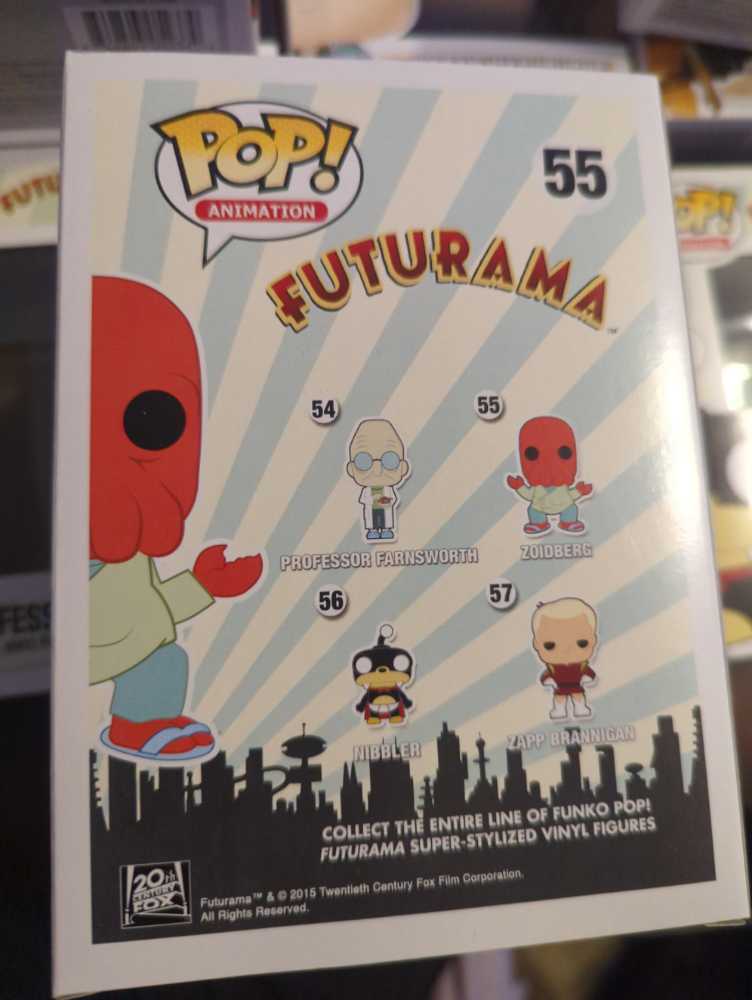 Zoidberg - Futurama vinyl figure collectible [Barcode 849803062156] - Main Image 3