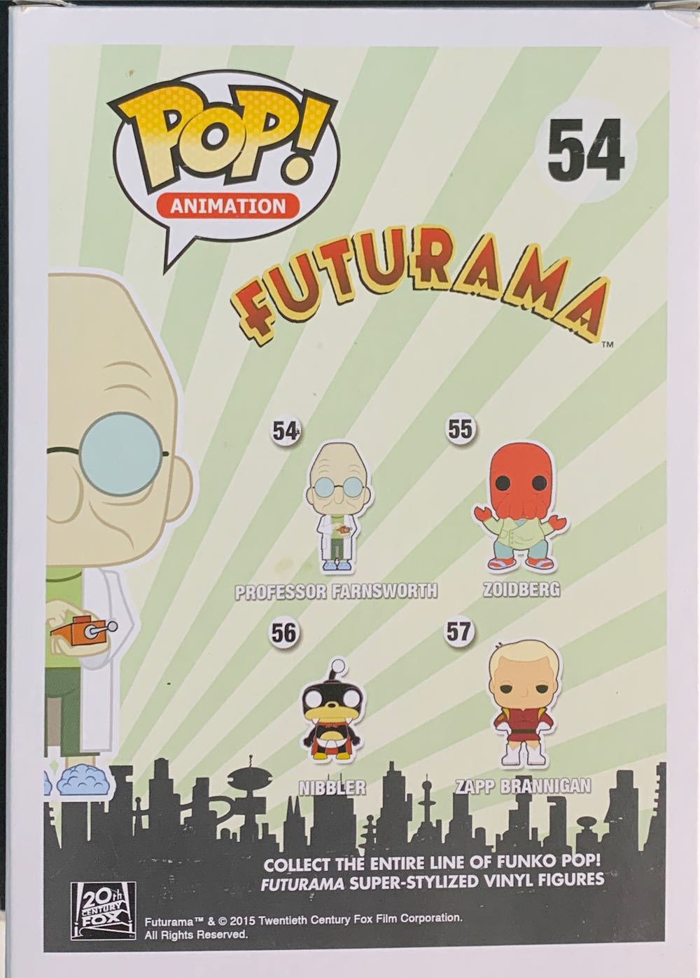 Professor Farnsworth - Futurama vinyl figure collectible [Barcode 849803062149] - Main Image 3