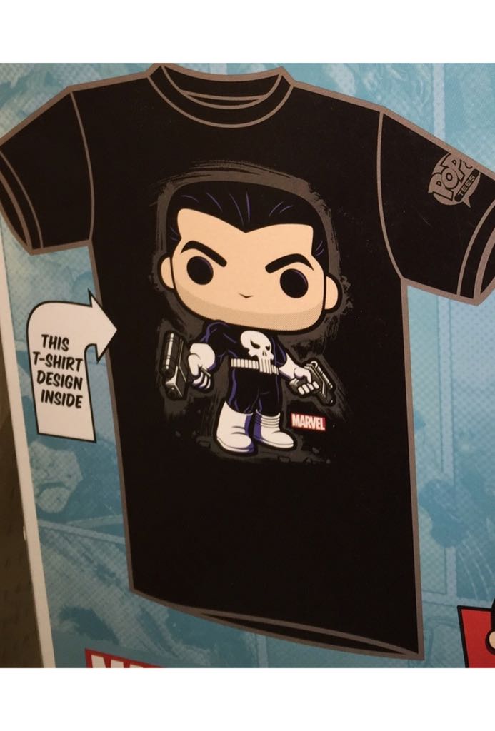 Punisher Pops Shirt   vinyl figure collectible [Barcode 849803076955] - Main Image 2