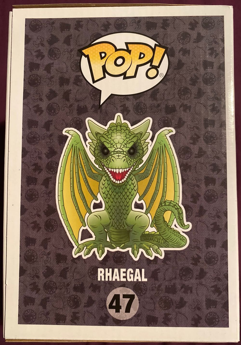 Rhaegal - Game of Thrones vinyl figure collectible [Barcode 849803048518] - Main Image 4