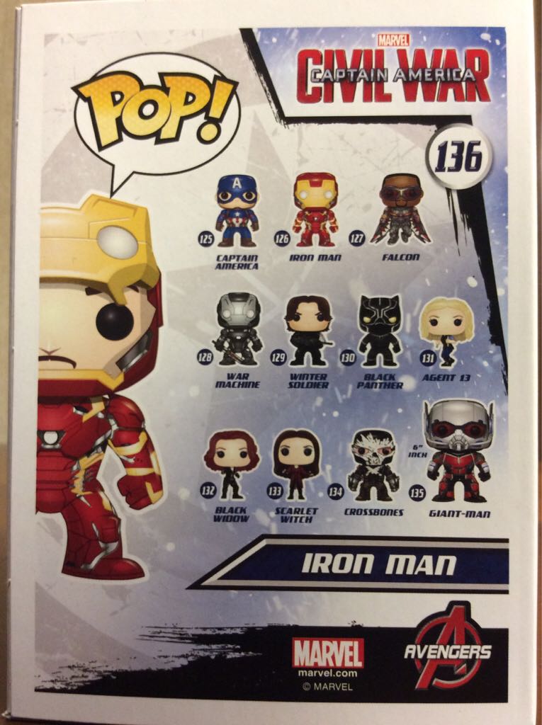Iron Man (Unmasked) - Iron Man vinyl figure collectible - Main Image 2