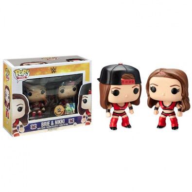 Brie & Nikki (2 Pack) (Black) ✍🏼 - WWE vinyl figure collectible [Barcode 849803078041] - Main Image 2