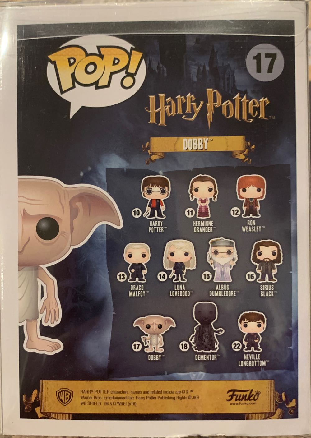 Dobby - Harry Potter vinyl figure collectible [Barcode 849803065614] - Main Image 3