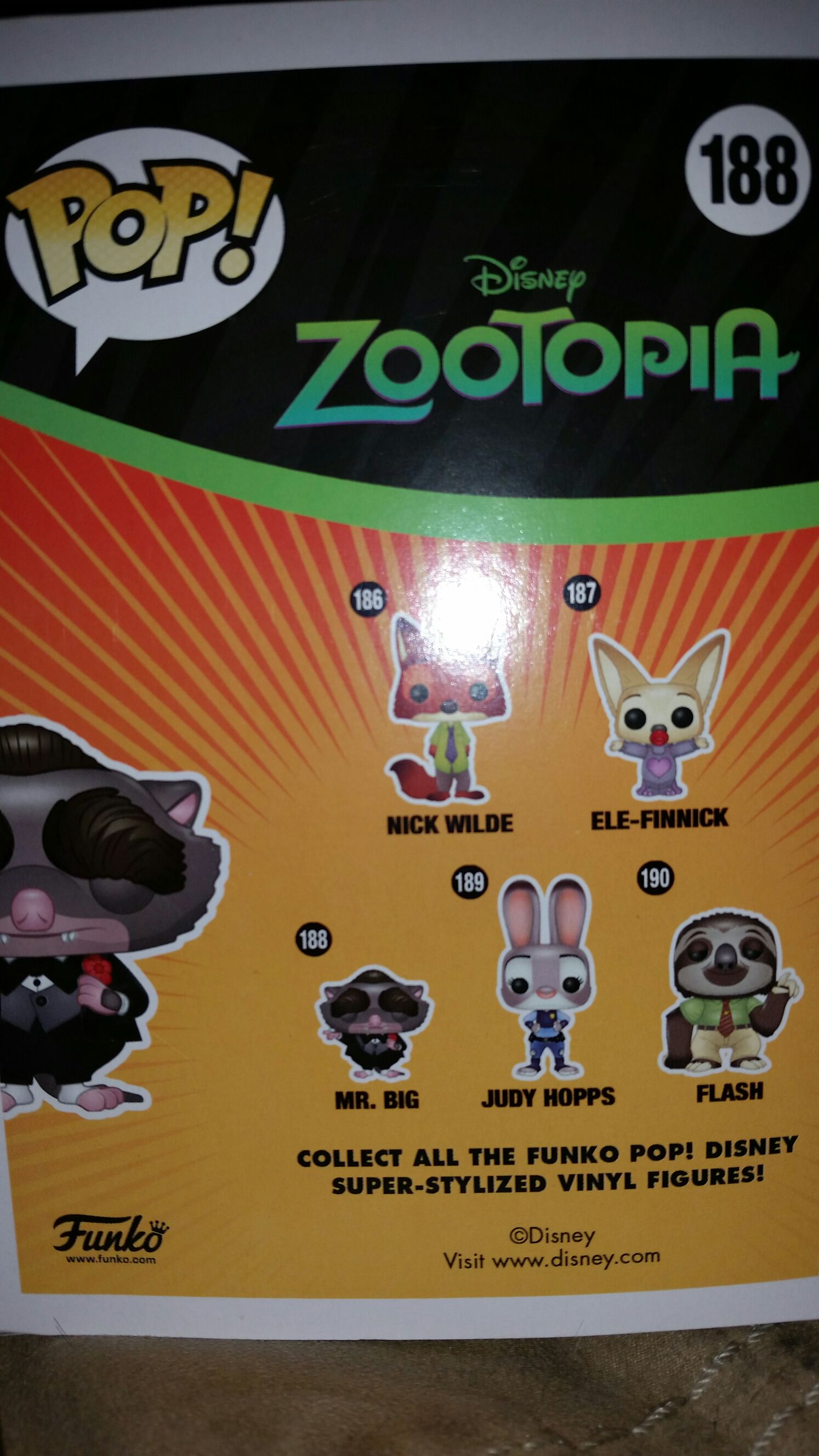 Mr. Big - Disney vinyl figure collectible [Barcode 849803071530] - Main Image 2