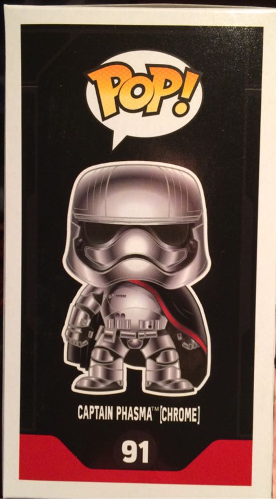 Captain Phasma [Chrome] SB Exclusive - Star Wars vinyl figure collectible - Main Image 2