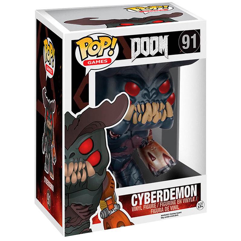 Cyberdemon  - Doom vinyl figure collectible [Barcode 849803079406] - Main Image 2