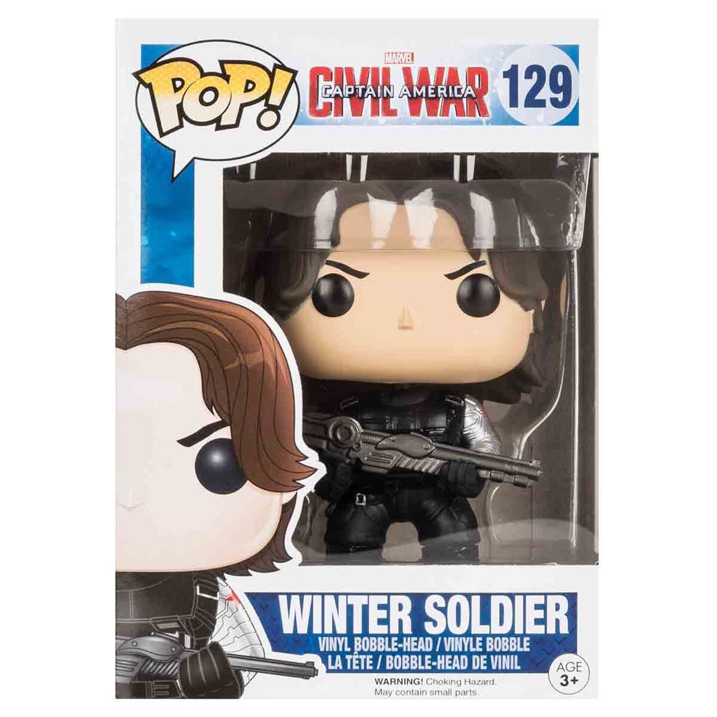 Captain America Civil War Winter Soldier  vinyl figure collectible - Main Image 2