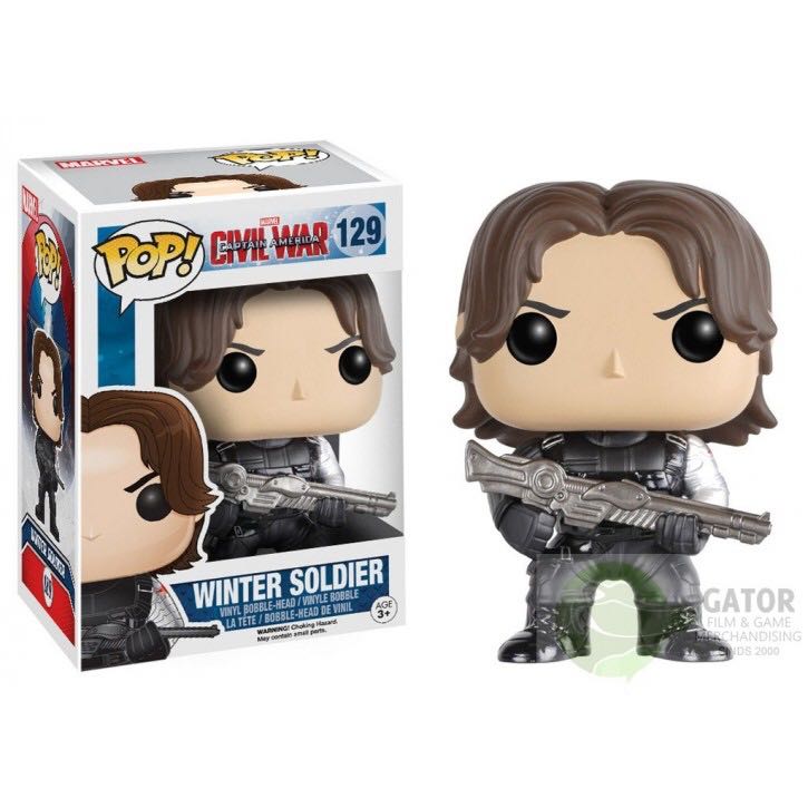 Winter Soldier - Captain America: Civil War vinyl figure collectible [Barcode 849803072339] - Main Image 2