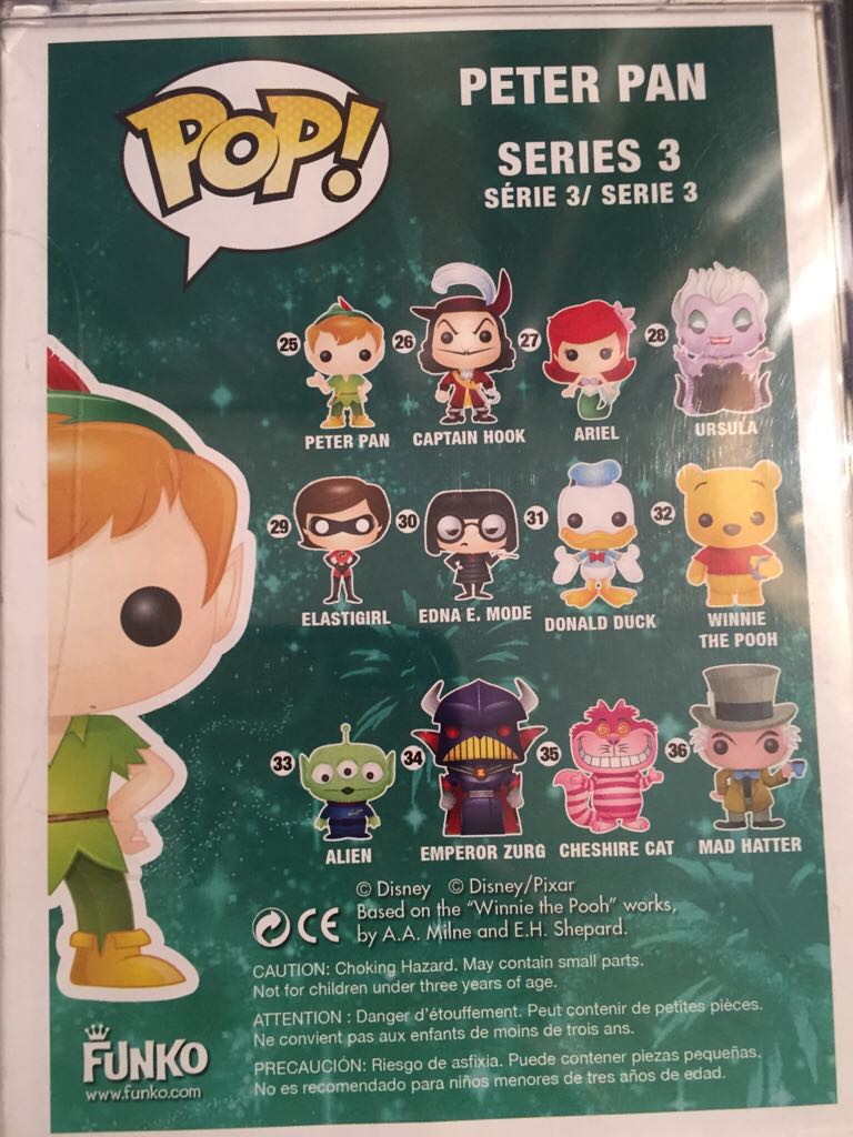 Peter Pan  - Disney vinyl figure collectible [Barcode 463877949160] - Main Image 2