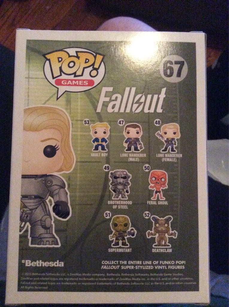 Fallout Power Armor (Unmasked) # 67 - Fallout vinyl figure collectible [Barcode 849803075071] - Main Image 2