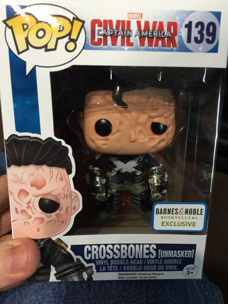 Crossbones (Unmasked) - Captain America: Civil War vinyl figure collectible [Barcode 849803077976] - Main Image 2