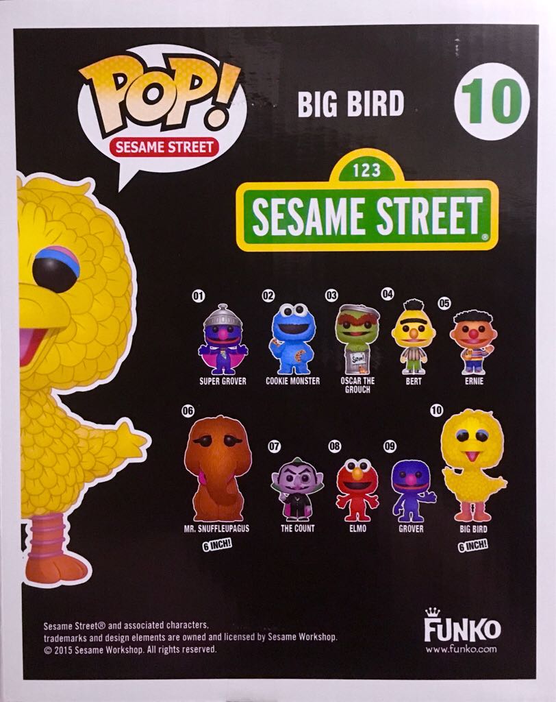 Big Bird  vinyl figure collectible [Barcode 849803049096] - Main Image 2