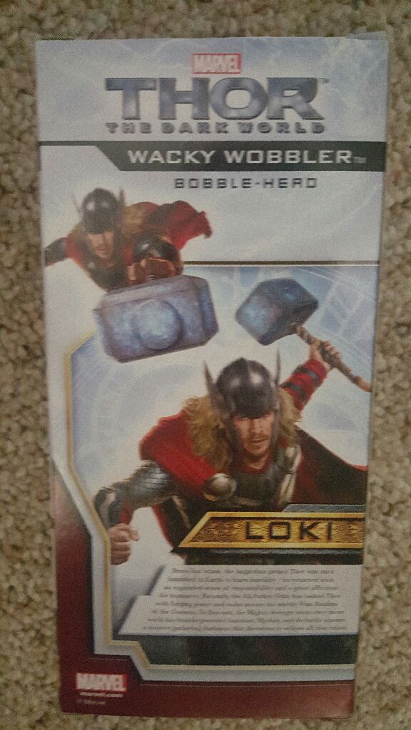 Loki (wacky wobbler)  vinyl figure collectible [Barcode 830395032306] - Main Image 2