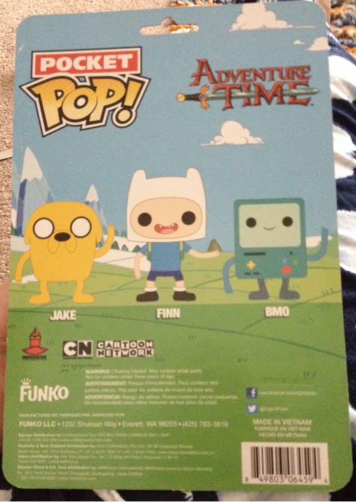 Pocket Pop Adventure Time - Adventure Time vinyl figure collectible [Barcode 849803064594] - Main Image 2