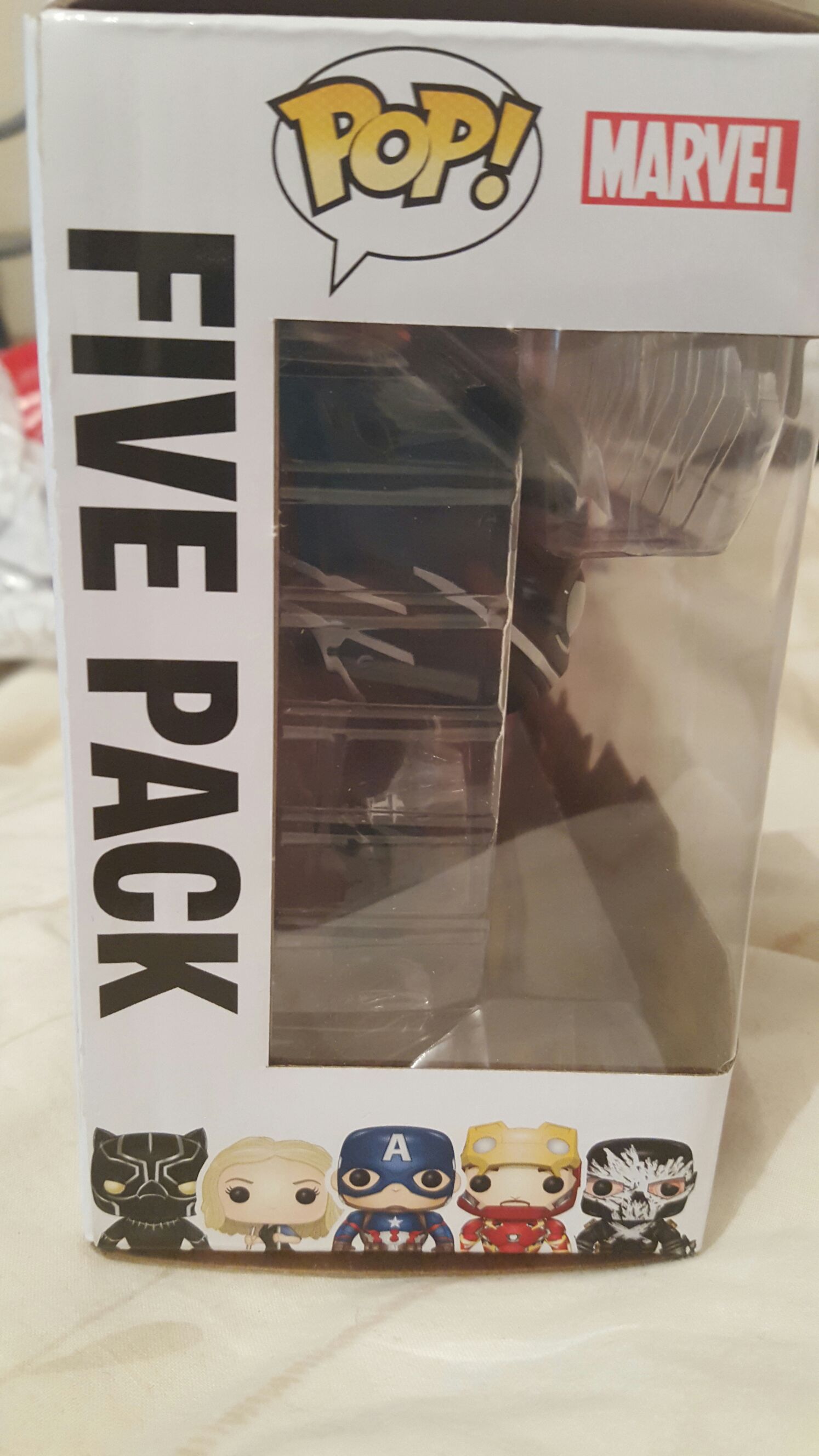 Captain america civil war 5 pack  vinyl figure collectible [Barcode 465054396293] - Main Image 2