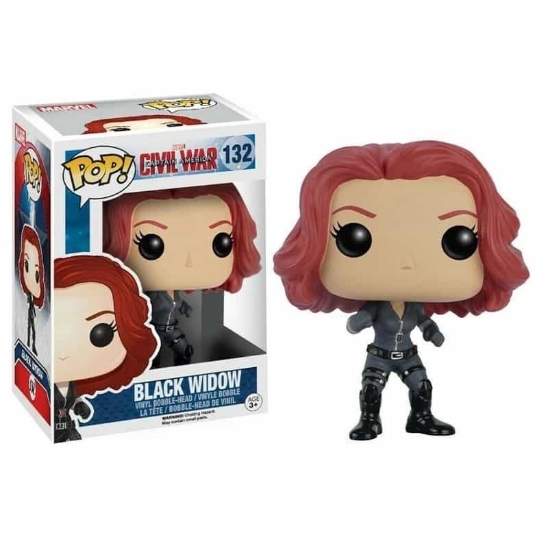 Black Widow (Natasha Romanoff) - Captain America vinyl figure collectible - Main Image 2
