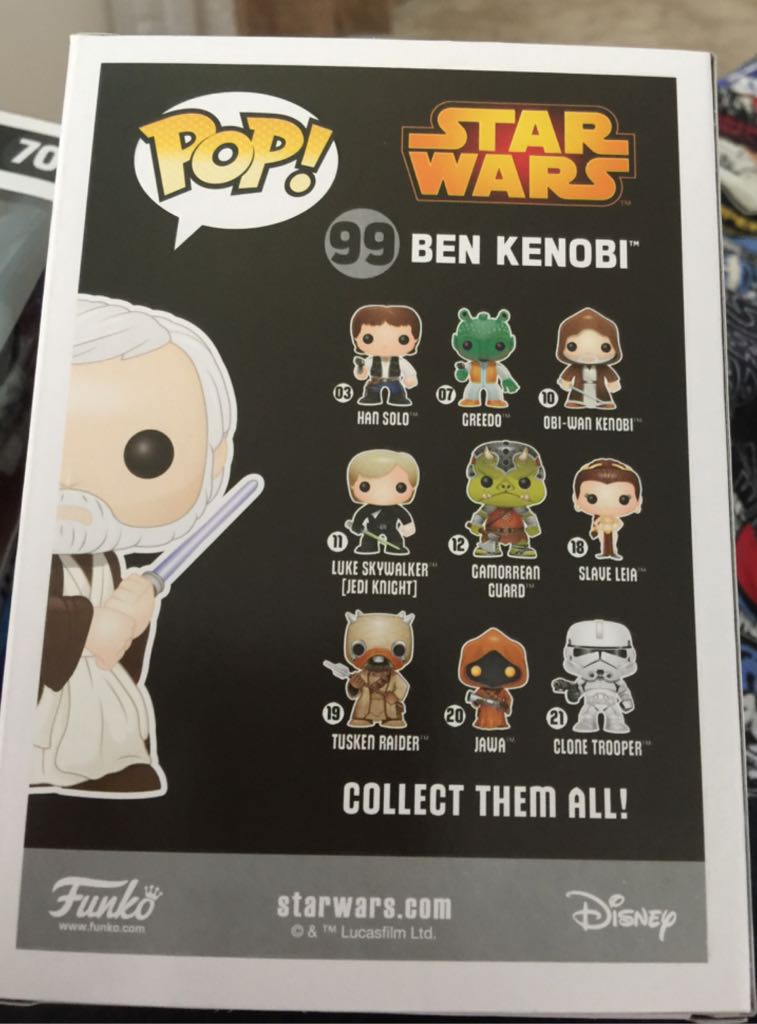 Ben Kenobi - Star Wars vinyl figure collectible - Main Image 2