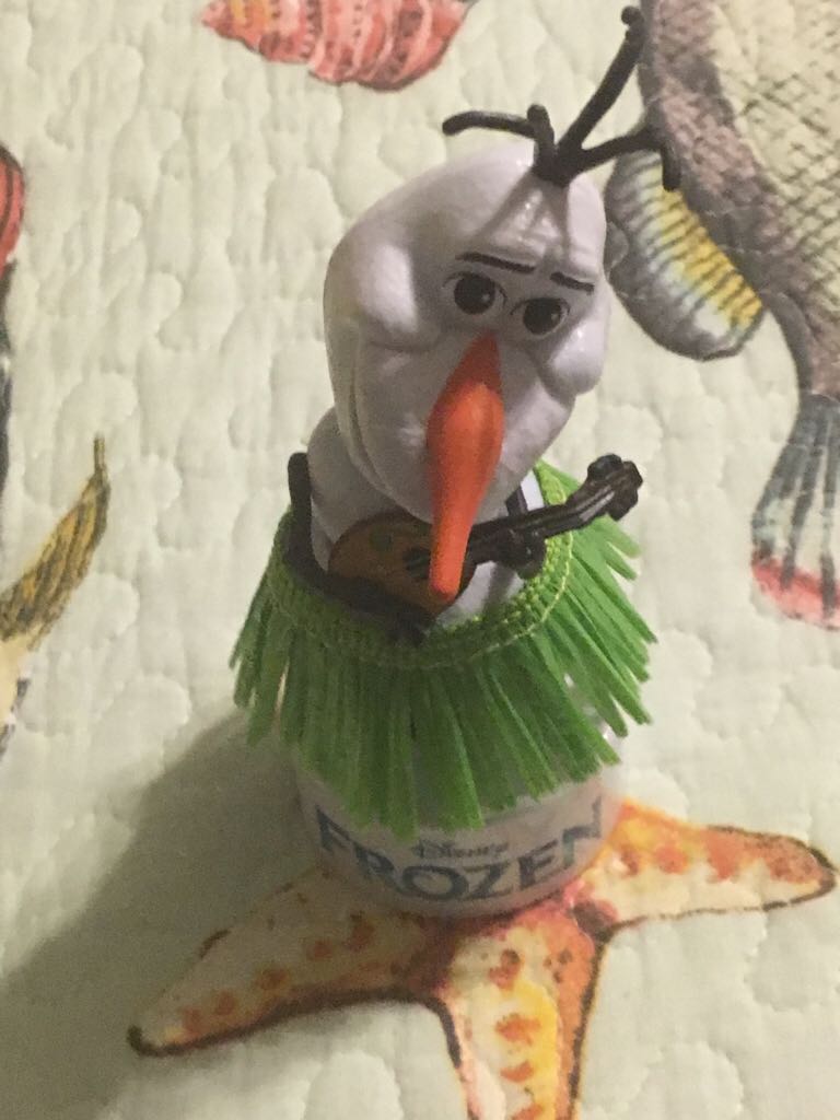 Wacky Wobbler Olaf  vinyl figure collectible - Main Image 2