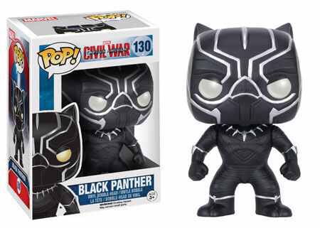 Marvel #130 Black Panther  vinyl figure collectible [Barcode 9300622703985] - Main Image 1