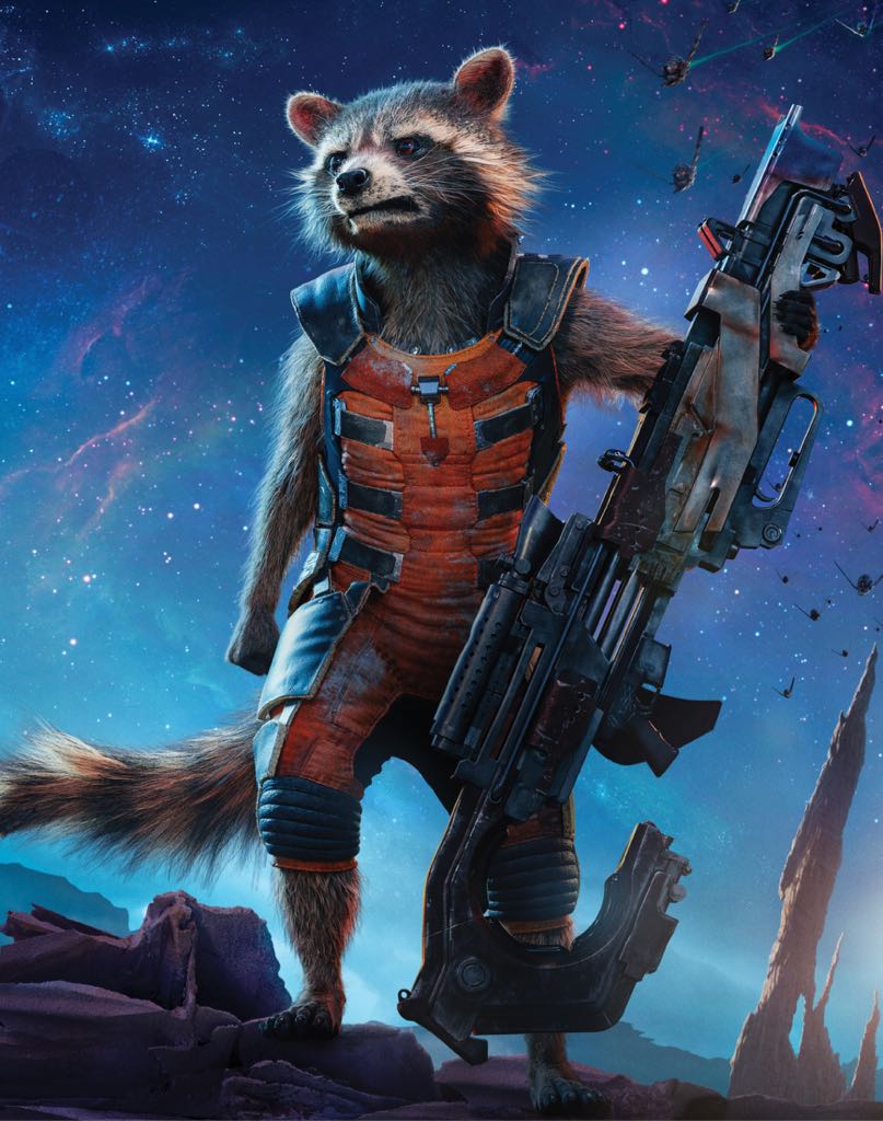 Rocket Raccoon  vinyl figure collectible - Main Image 2