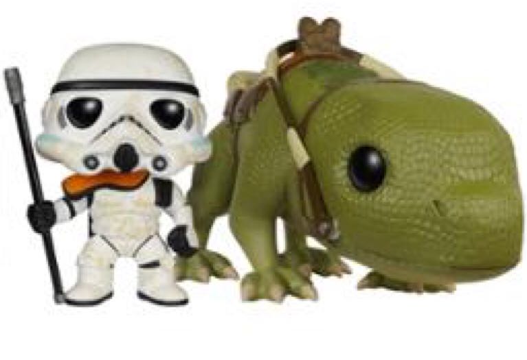 Sandtrooper & Dewback - Star Wars vinyl figure collectible - Main Image 2