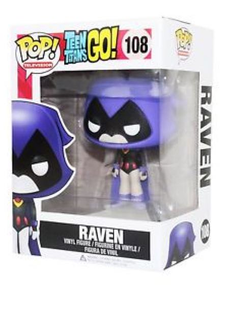 Pop TV #108 Raven - Teen Titans Go! vinyl figure collectible - Main Image 2