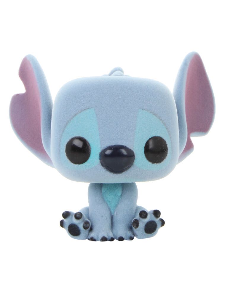 Flocked Stitch - Disney vinyl figure collectible - Main Image 2