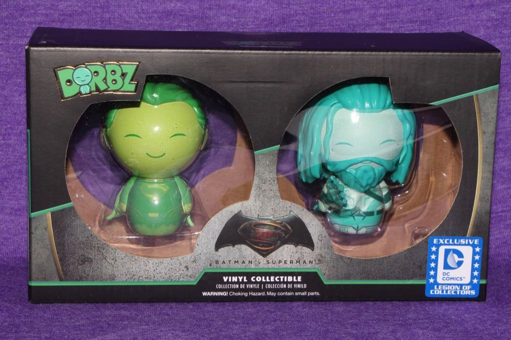 Dorbz Superman/ Aquaman Set  vinyl figure collectible - Main Image 2