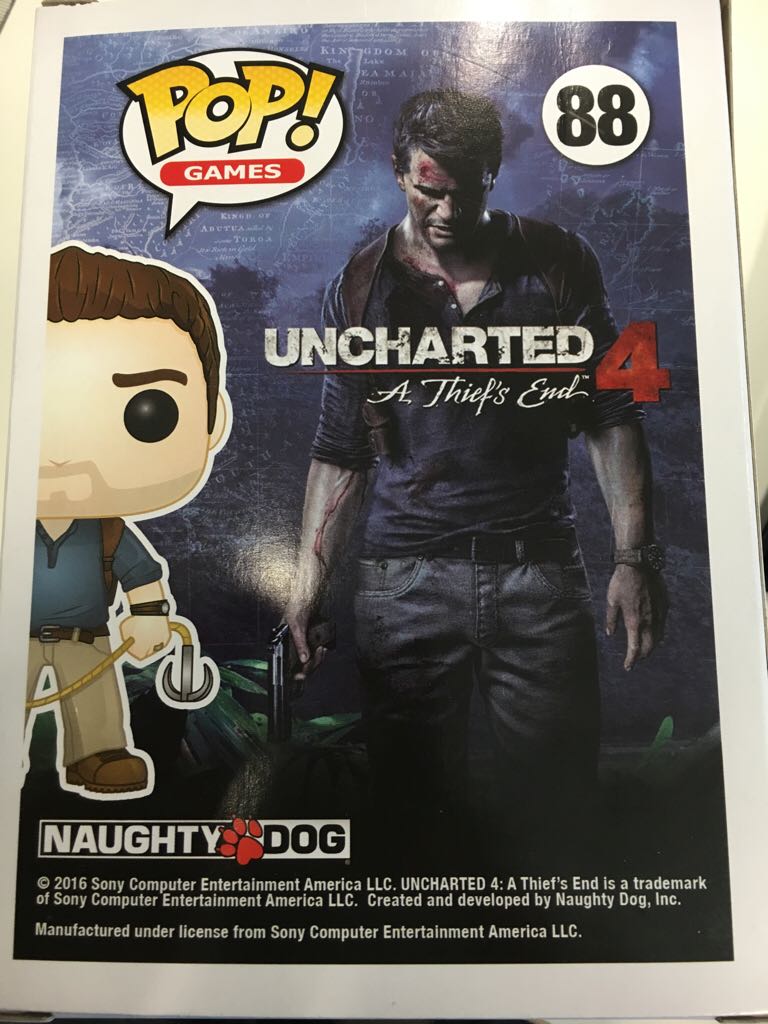 Nathan Drake  vinyl figure collectible [Barcode 849803093600] - Main Image 2