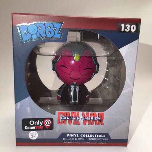 Vision [Black Suit] - Marvel Universe vinyl figure collectible [Barcode 849803091231] - Main Image 2