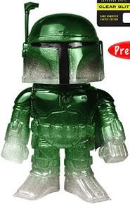Funko Star Wars 2015 NYCC Clear Glitter Boba Fett Hikari Vinyl Figure - Star Wars vinyl figure collectible [Barcode 849803059224] - Main Image 2