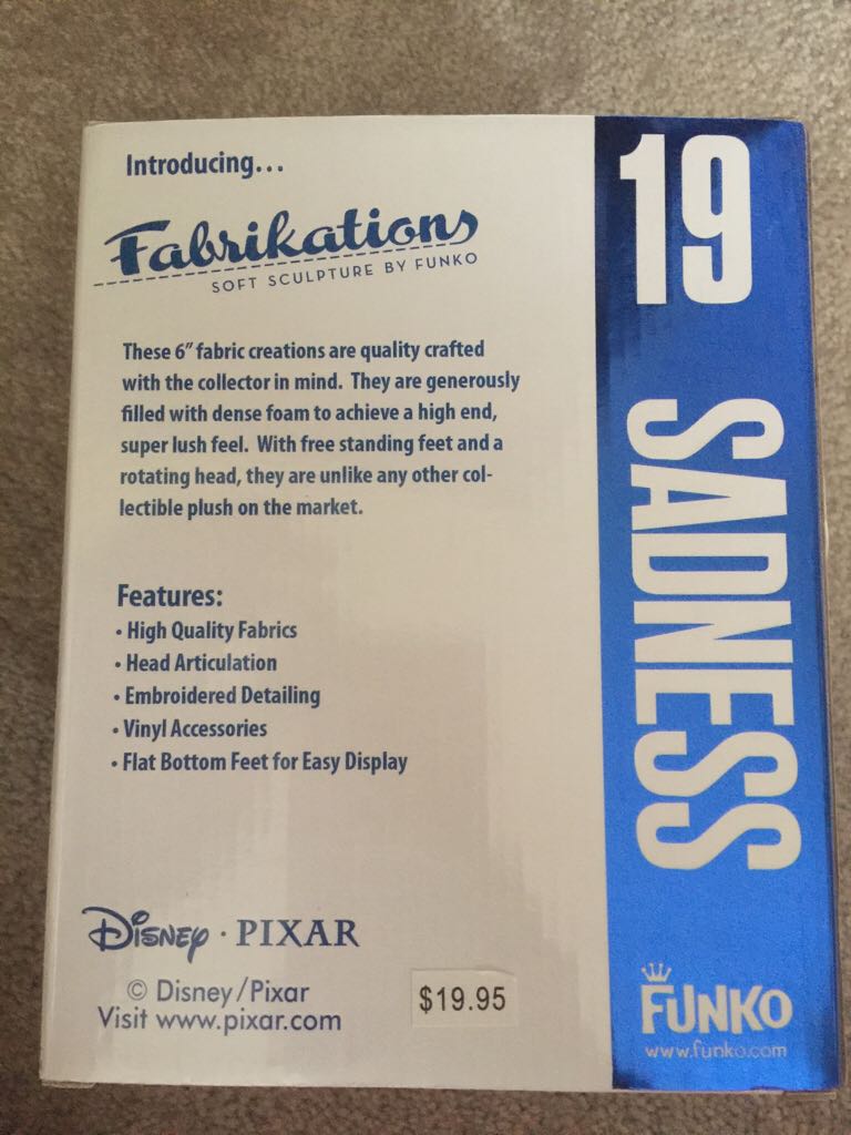 Sadness - Inside Out vinyl figure collectible - Main Image 2