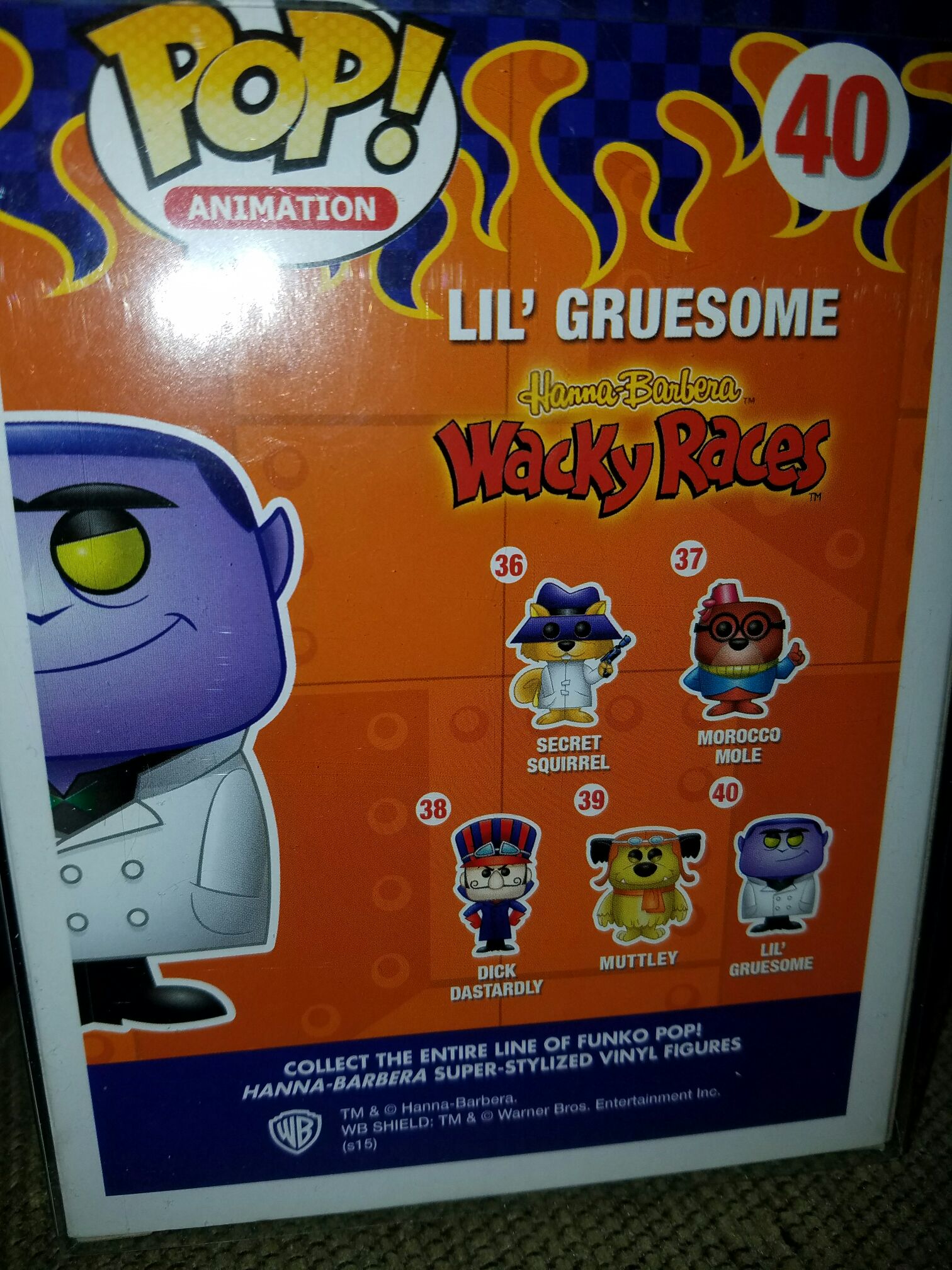 Lil’ Gruesome - Hanna-Barbera vinyl figure collectible [Barcode 49804898] - Main Image 2