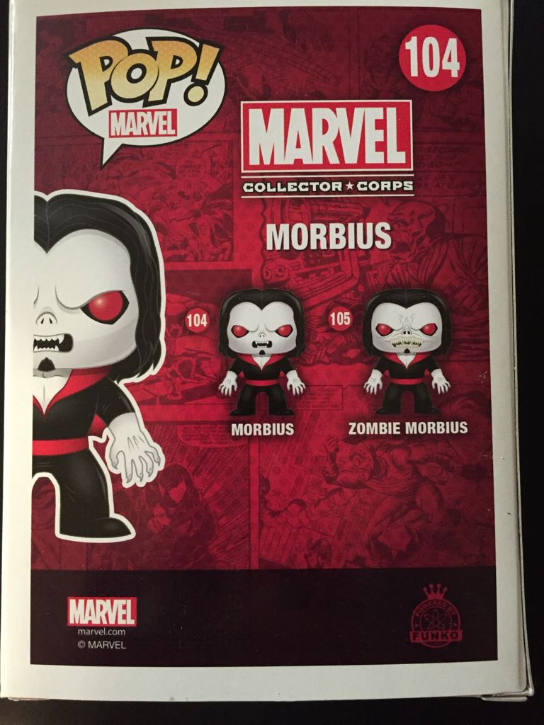 Morbius - Marvel Universe vinyl figure collectible [Barcode 818279010800] - Main Image 2