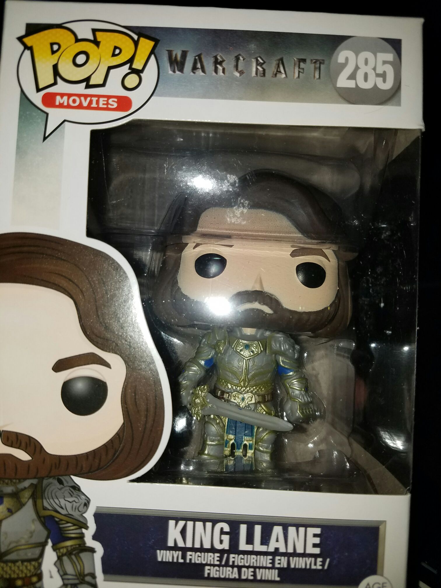 King Llane - World of Warcraft vinyl figure collectible [Barcode 849803074708] - Main Image 2