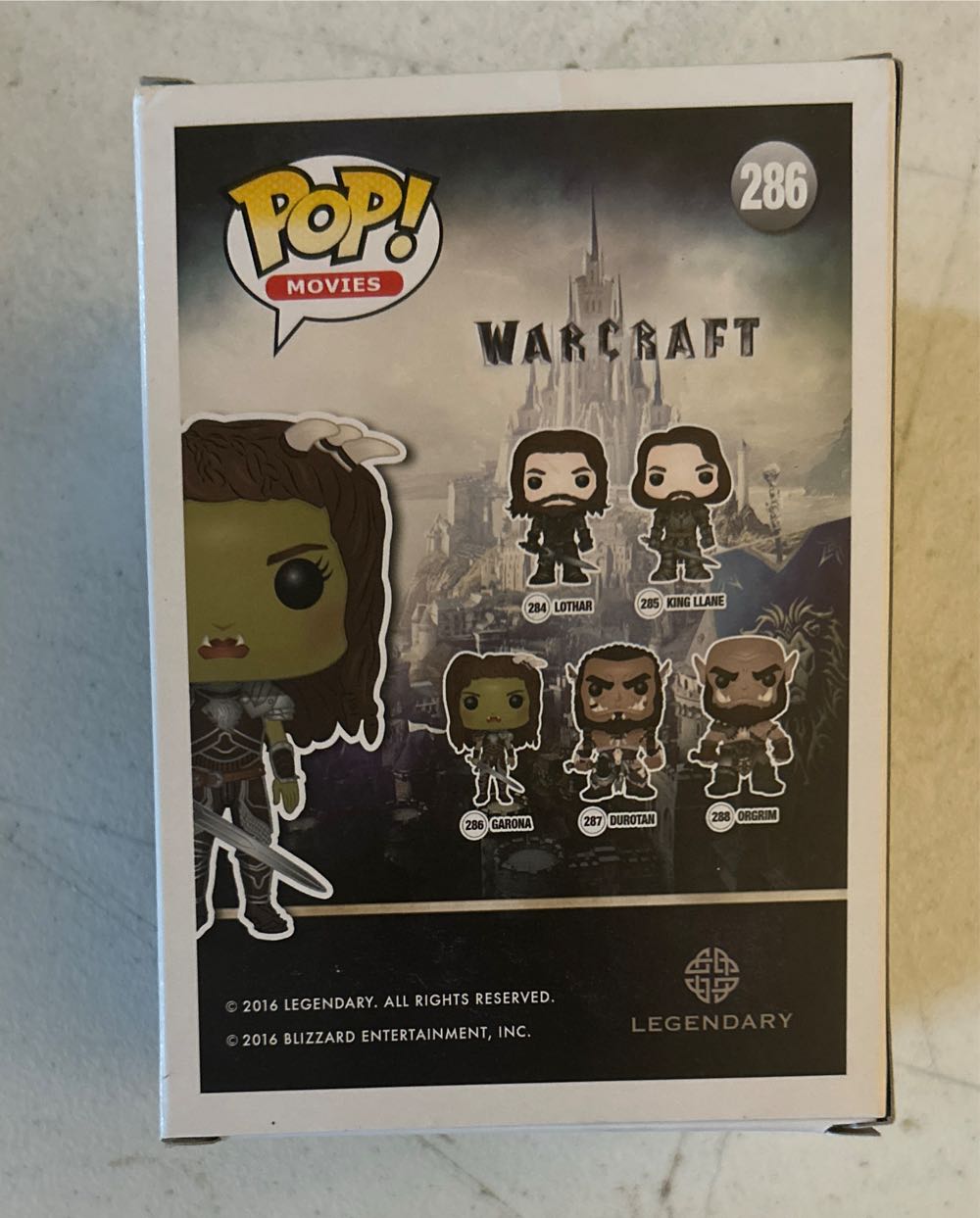 Garona - World of Warcraft vinyl figure collectible [Barcode 849803074692] - Main Image 3