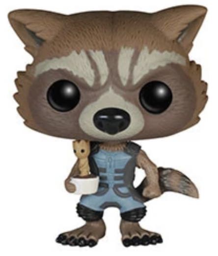 Rocket & Potted Groot $28-$29 - Guardians of the Galaxy vinyl figure collectible [Barcode 9300675020565] - Main Image 2