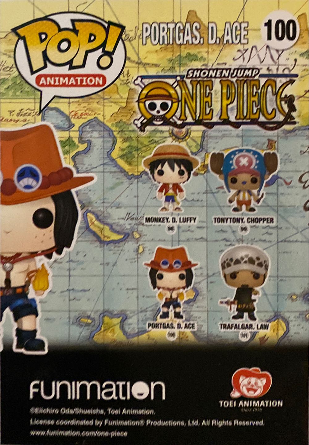One Piece Portgas. D. Ace - One Piece vinyl figure collectible [Barcode 849803063580] - Main Image 3