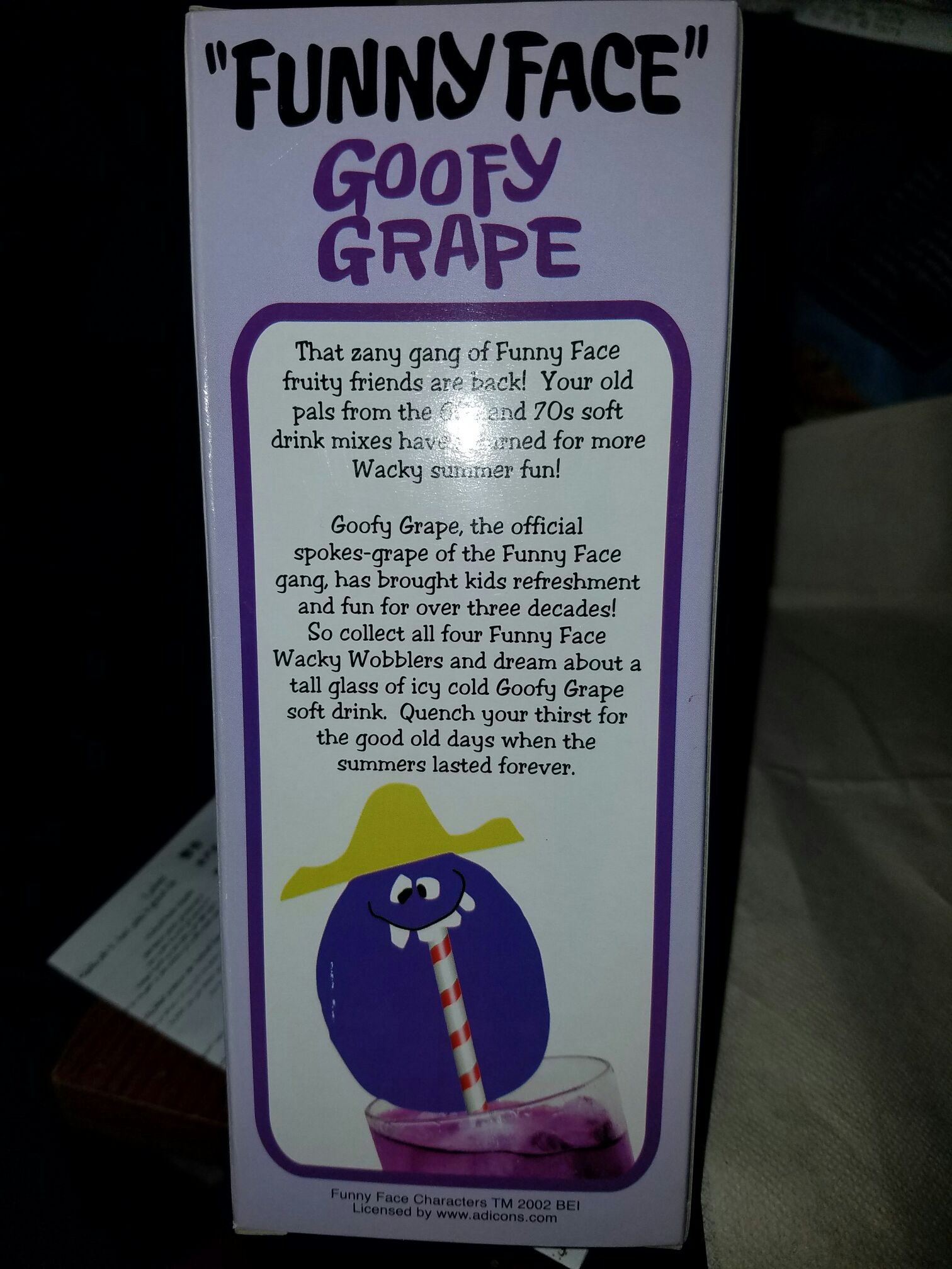 Goofy Grape  vinyl figure collectible - Main Image 2