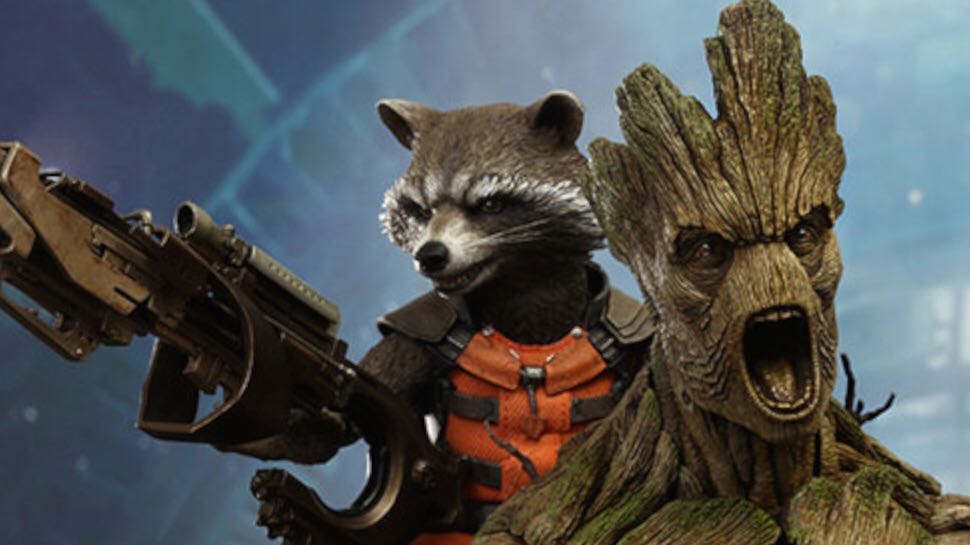 Rocket And Groot - Guardians of the Galaxy vinyl figure collectible [Barcode 849803057671] - Main Image 2