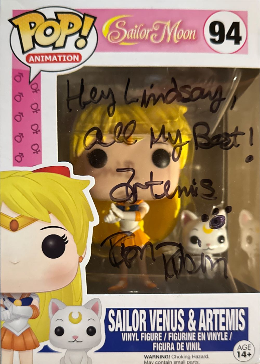 Sailor Venus & Artemis  vinyl figure collectible [Barcode 849803073008] - Main Image 3