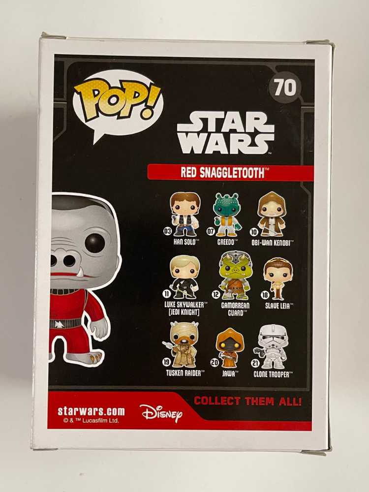 Red Snaggletooth - Star Wars vinyl figure collectible - Main Image 4