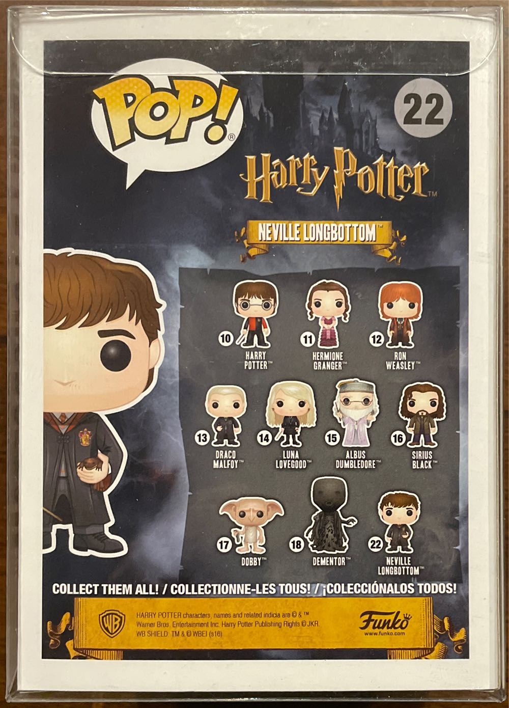 HP: Neville Longbottom - Harry Potter vinyl figure collectible [Barcode 3108864560870] - Main Image 2